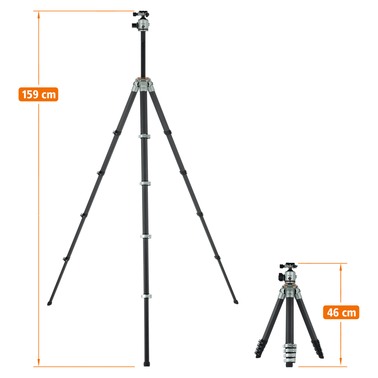 Lion Rock Traveler Pro including tripod head