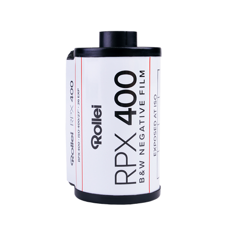 RPX black and white negative film | 35 mm | 36 recordings | ISO 25/100/400